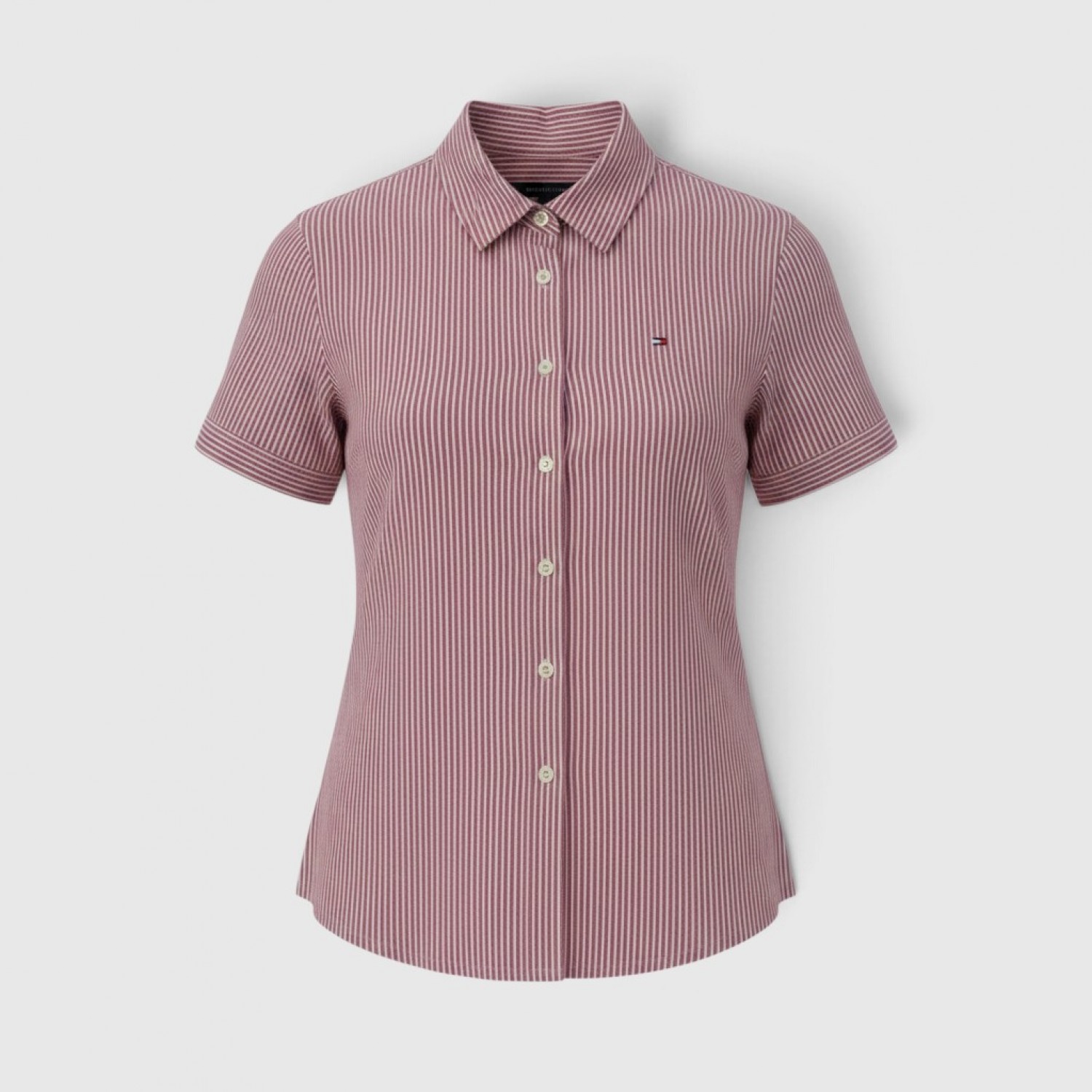 Tommy Hilfiger Ριγέ Κοντομάνικο Πουκάμισο / Pre-Owned